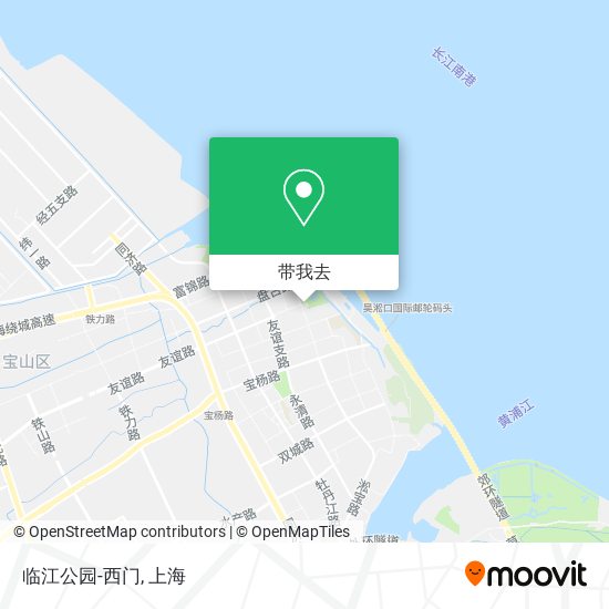 临江公园-西门地图