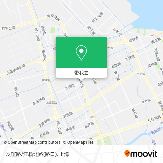 友谊路/江杨北路(路口)地图