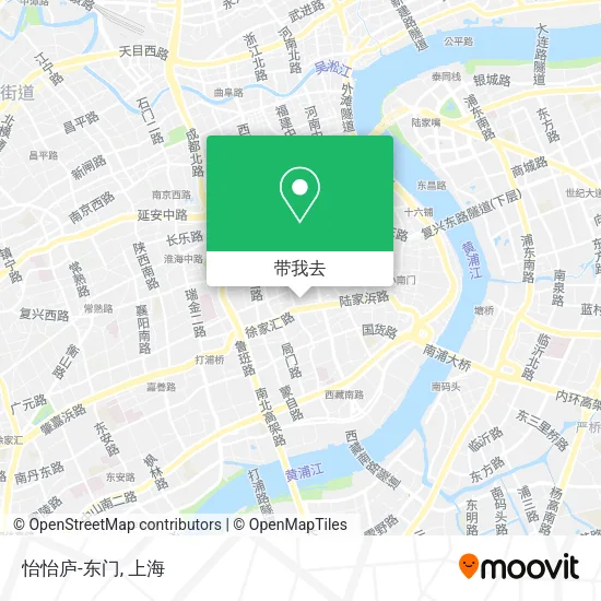 怡怡庐-东门地图