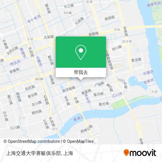 上海交通大学赛艇俱乐部地图
