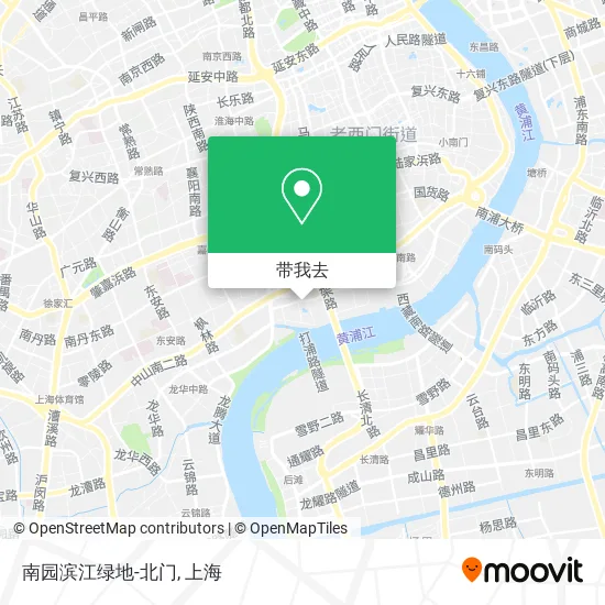 南园滨江绿地-北门地图