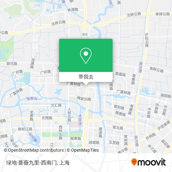 绿地·蔷薇九里-西南门地图
