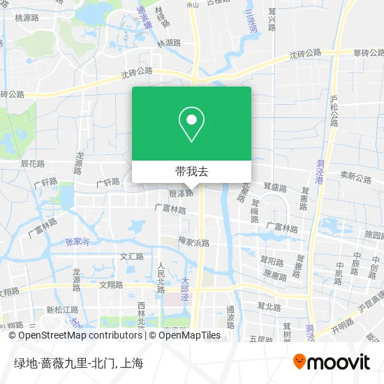 绿地·蔷薇九里-北门地图