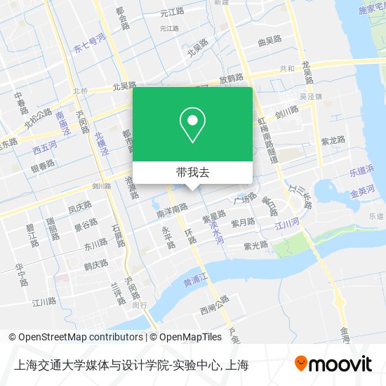 上海交通大学媒体与设计学院-实验中心地图