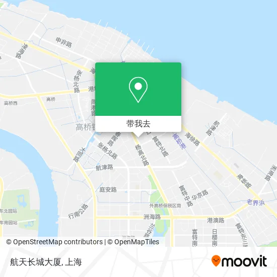 航天长城大厦地图