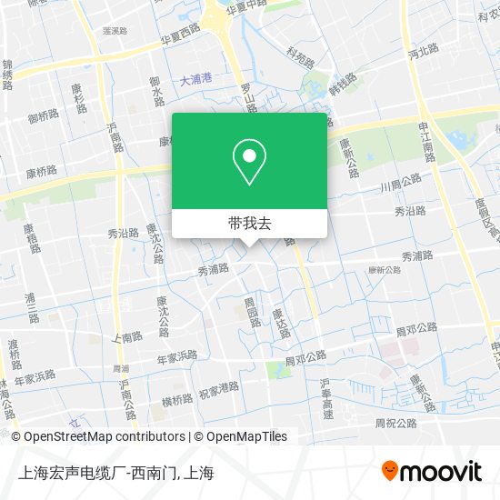 上海宏声电缆厂-西南门地图
