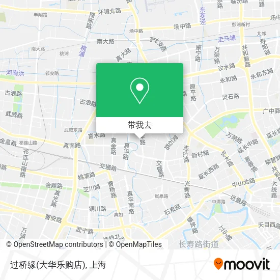 过桥缘(大华乐购店)地图
