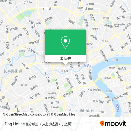 Dog House 热狗屋（大悦城店）地图