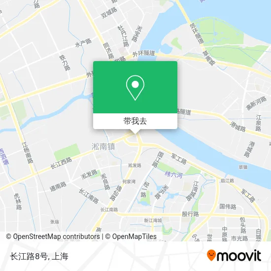 长江路8号地图