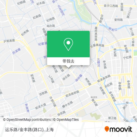 运乐路/金丰路(路口)地图