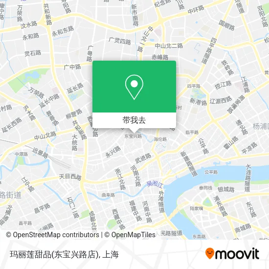 玛丽莲甜品(东宝兴路店)地图