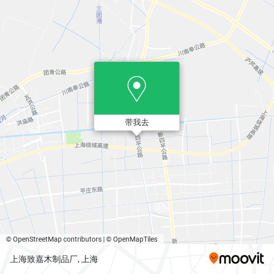 上海致嘉木制品厂地图