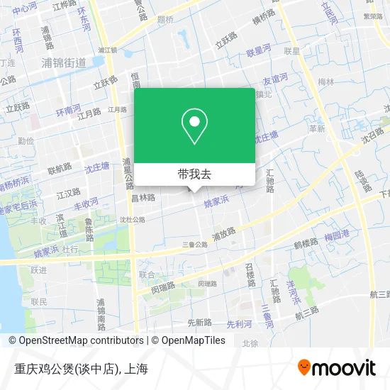 重庆鸡公煲(谈中店)地图