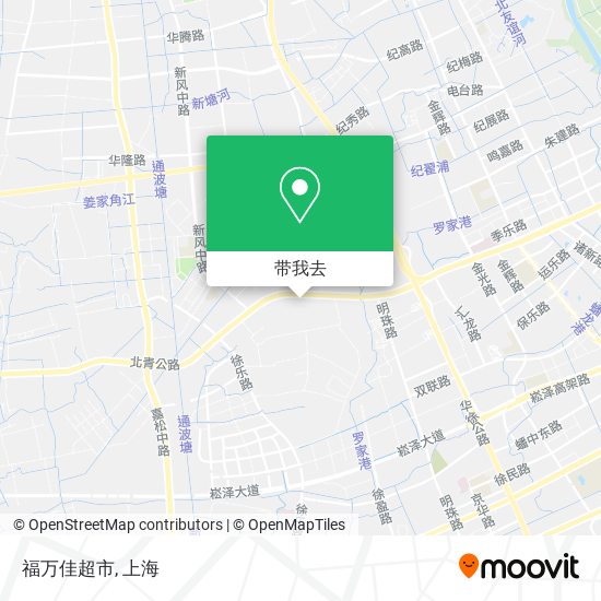 福万佳超市地图
