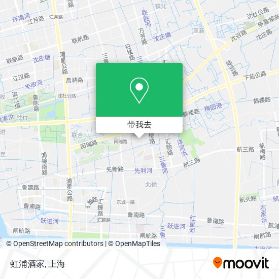 虹浦酒家地图