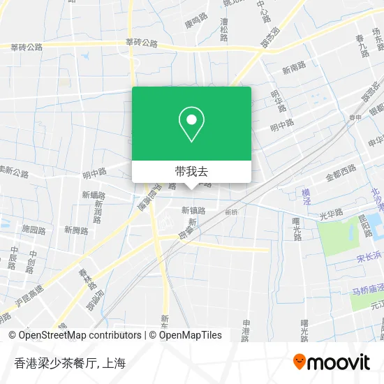 香港梁少茶餐厅地图