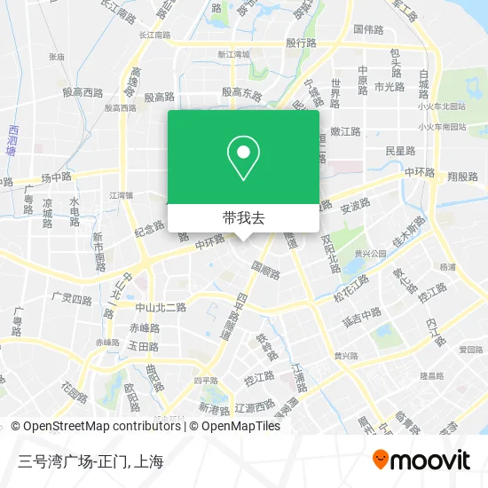 三号湾广场-正门地图