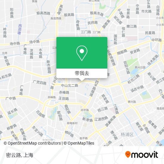 密云路地图
