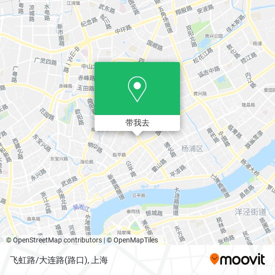 飞虹路/大连路(路口)地图