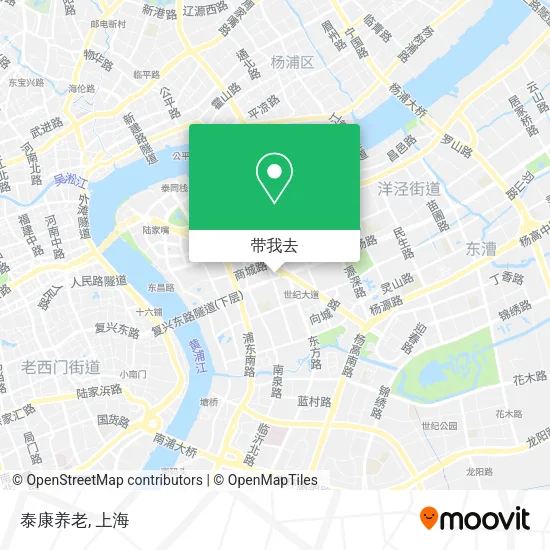 泰康养老地图