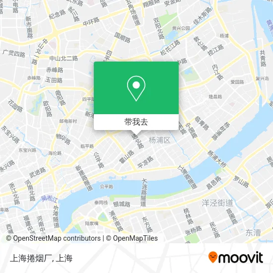 上海捲烟厂地图