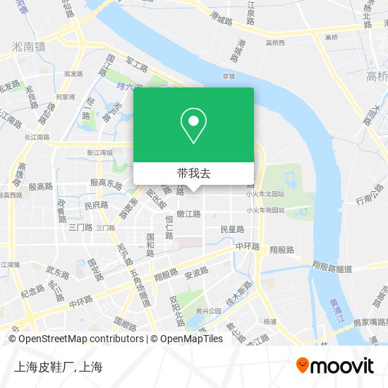 上海皮鞋厂地图