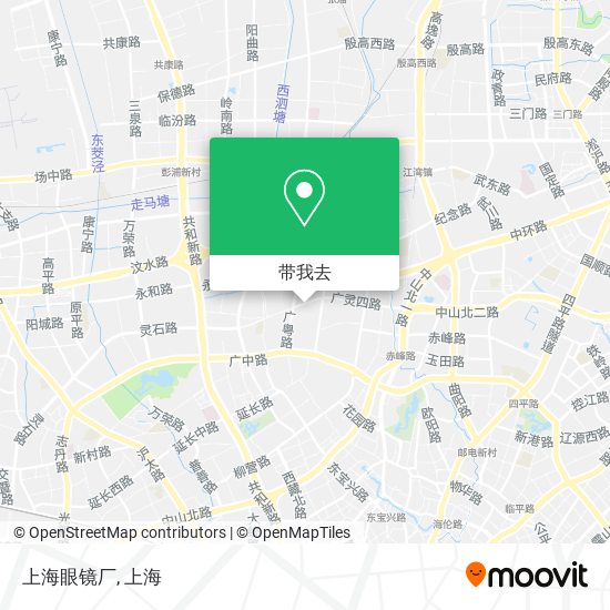 上海眼镜厂地图