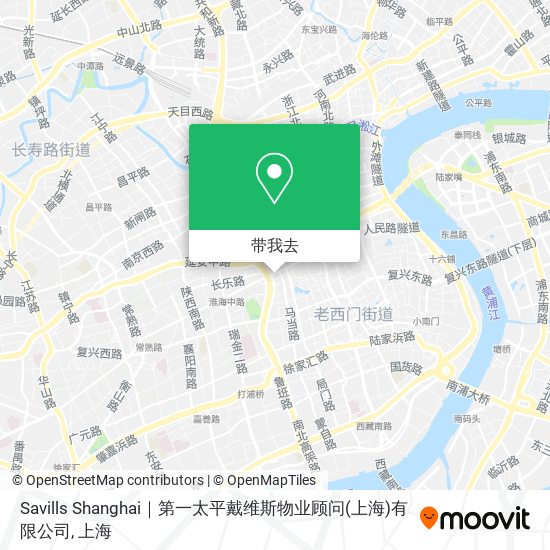 Savills Shanghai｜第一太平戴维斯物业顾问(上海)有限公司地图