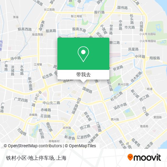 铁村小区-地上停车场地图