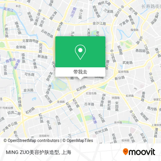 MING ZUO美容护肤造型地图