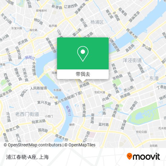 浦江春晓-A座地图