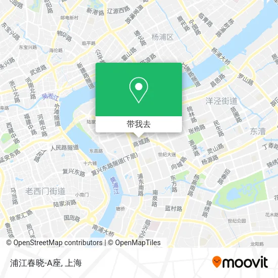 浦江春晓-A座地图