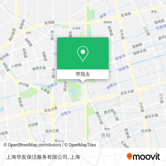 上海华友保洁服务有限公司地图