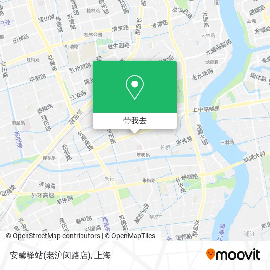 安馨驿站(老沪闵路店)地图