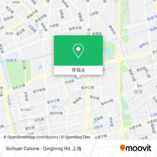Sichuan Cuisine - Qingtong Rd地图