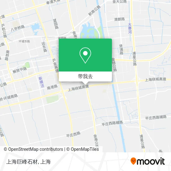 上海巨峰石材地图