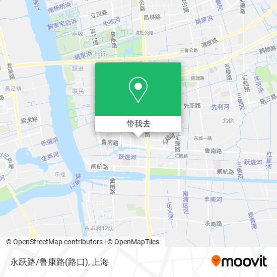 永跃路/鲁康路(路口)地图