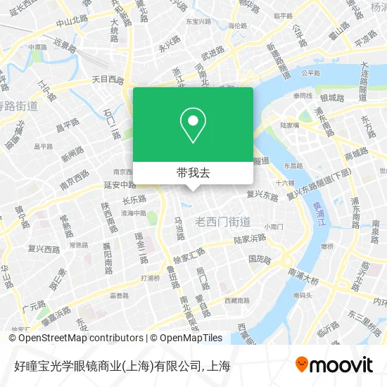 好瞳宝光学眼镜商业(上海)有限公司地图