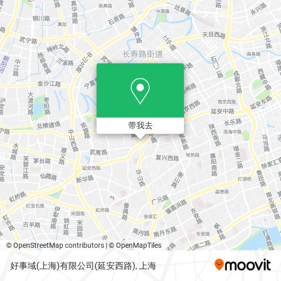 好事域(上海)有限公司(延安西路)地图