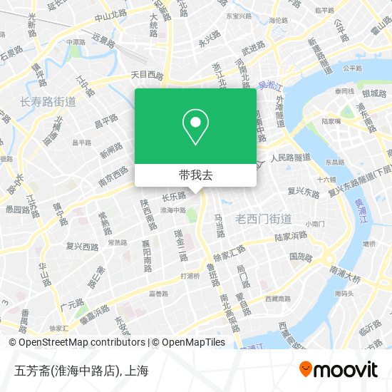 五芳斋(淮海中路店)地图