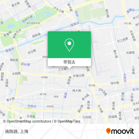 南陈路地图