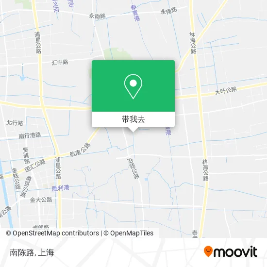 南陈路地图