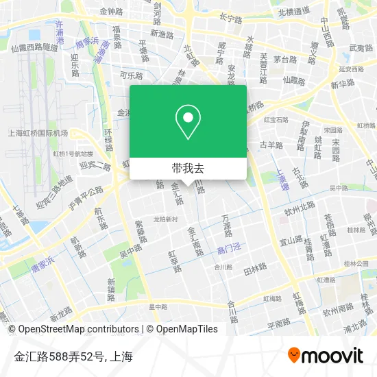 金汇路588弄52号地图