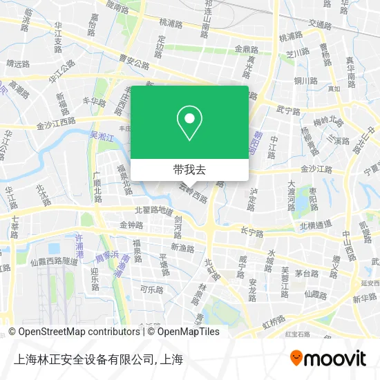 上海林正安全设备有限公司地图