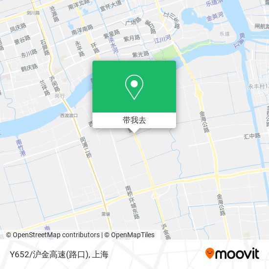 Y652/沪金高速(路口)地图