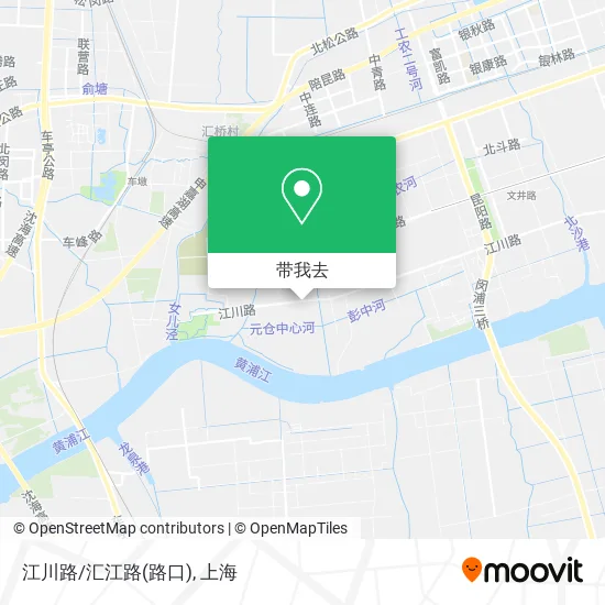 江川路/汇江路(路口)地图