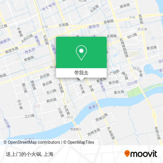 送上门的小火锅地图
