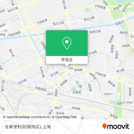 全家便利店(南翔店)地图