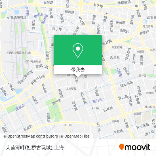 莱茵河畔(虹桥古玩城)地图