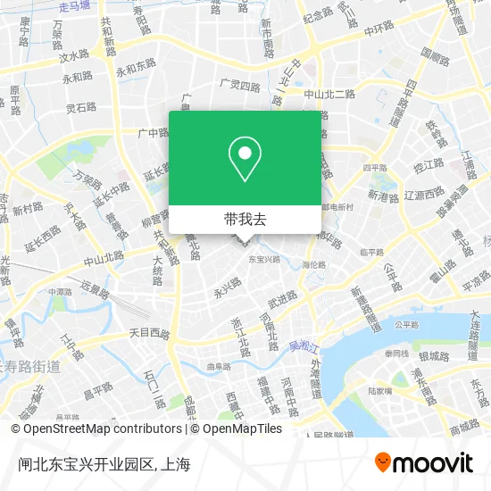 闸北东宝兴开业园区地图